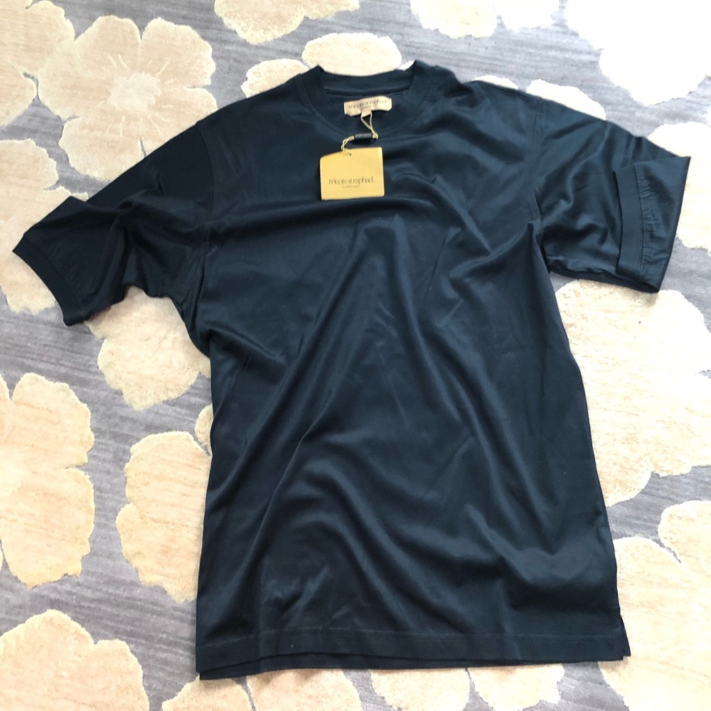 Tricots St Raphael, Nordstrom 100% cotton. Black.